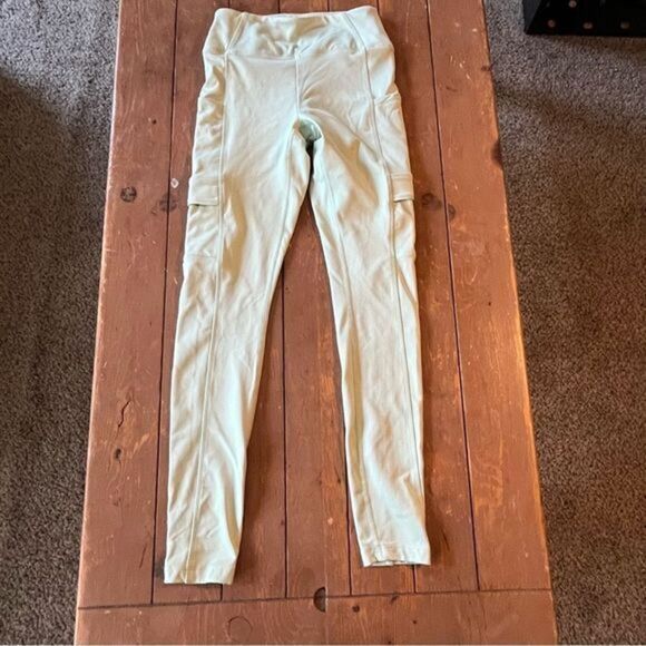 PINK Victoria's Secret Pants - Pink Active Light Lime Leggings